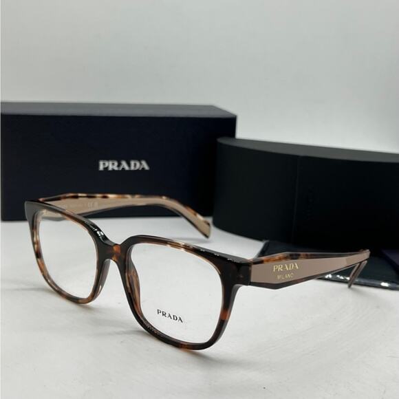 Prada Accessories - NEW Prada PR17ZV Eyeglasses Frames in Brown Powder